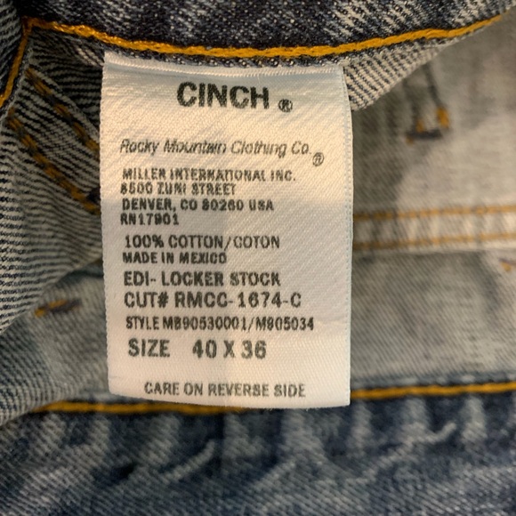 Cinch Men’s Relaxed fit Grant - Picture 4 of 4